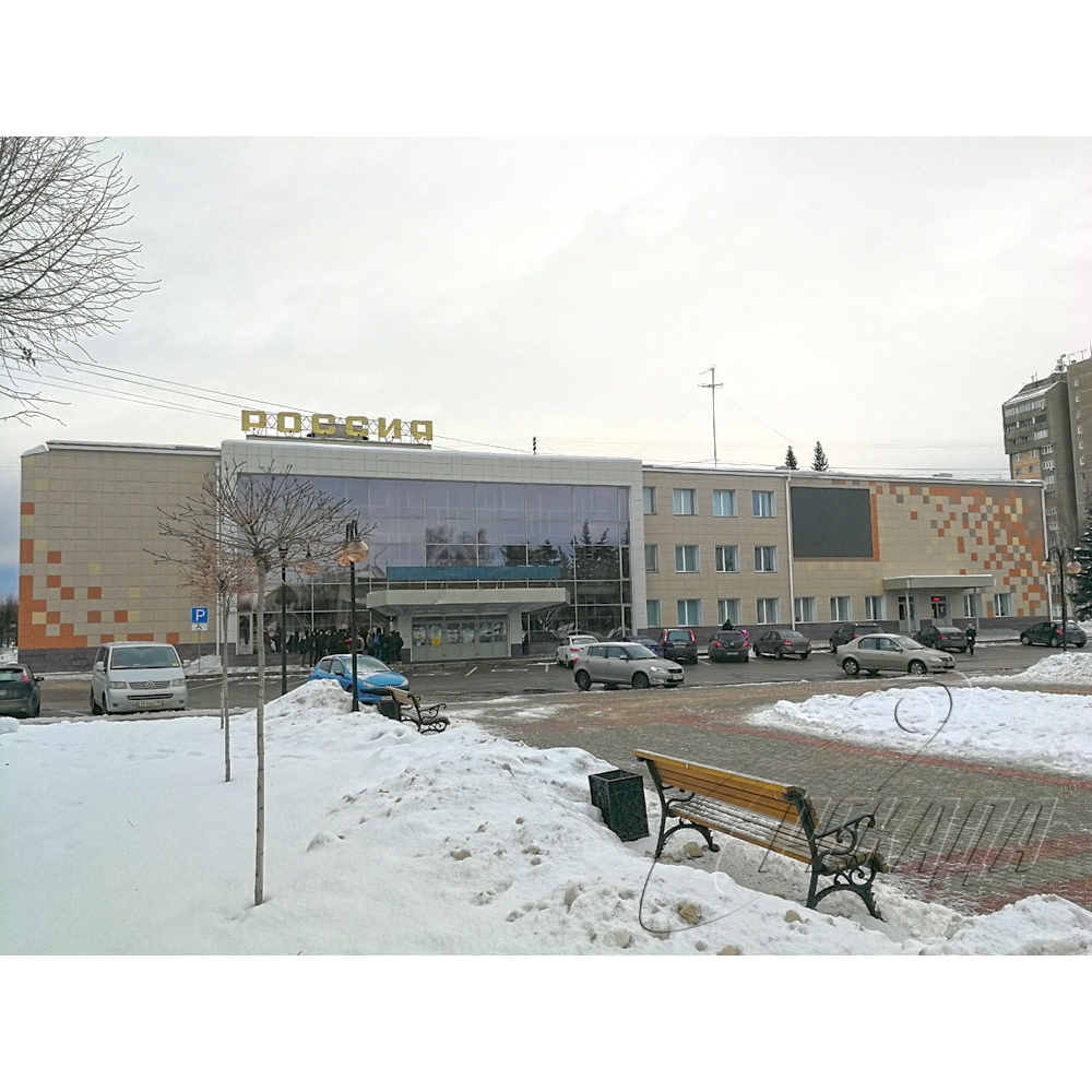 ДК Россия, Серпухов, вентфасад из керамогранита, фото 1